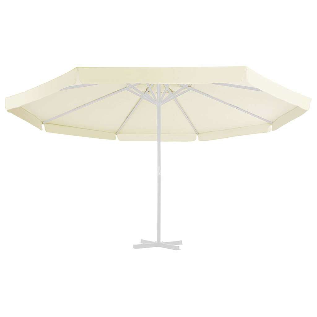 Vidaxl VidaXL Vervangingsdoek Voor Parasol 500 Cm Zandkleurig