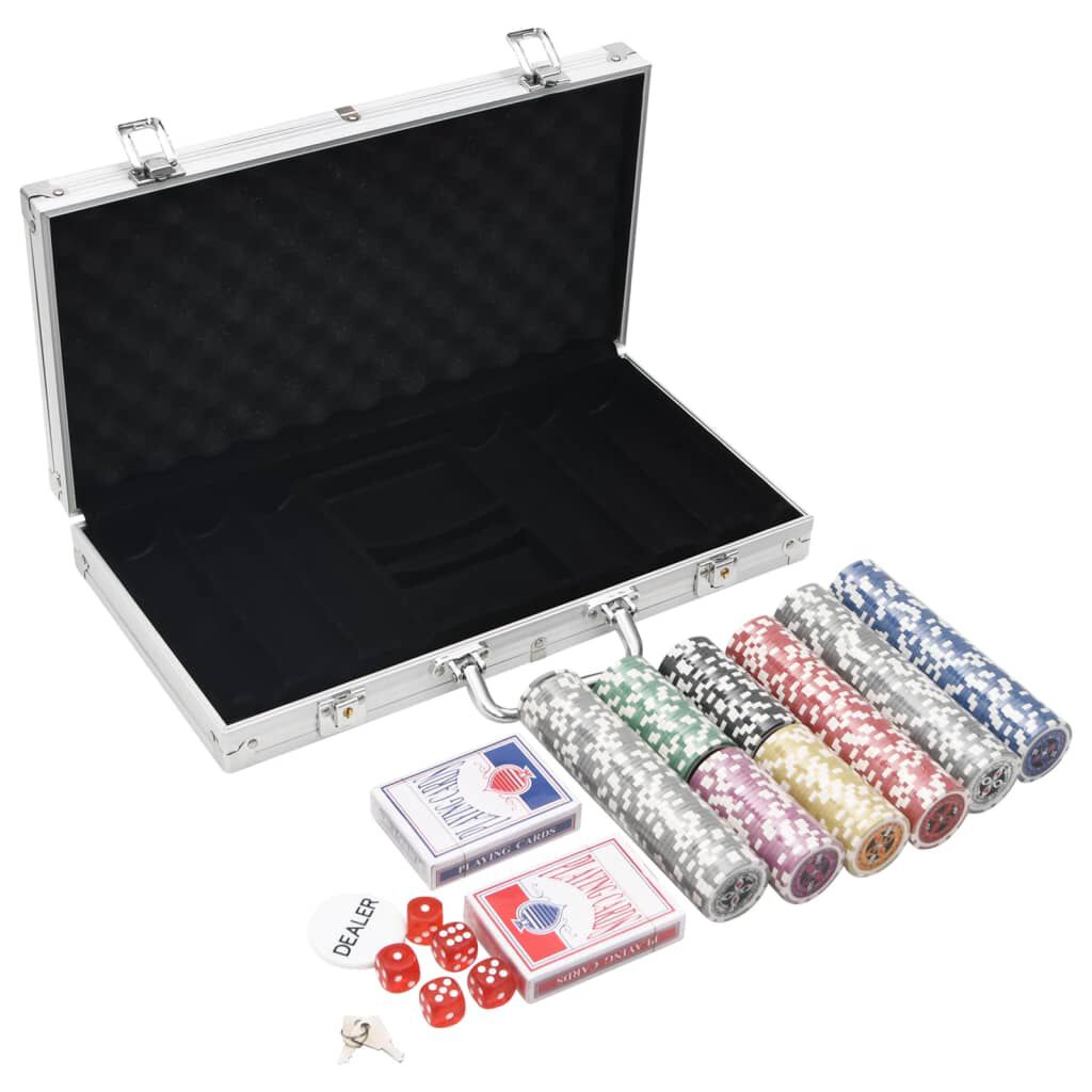 vidaxl vidaXL 300-delige Pokerset 11 5 g