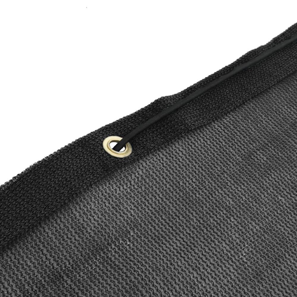 Vidaxl VidaXL Aanhangwagennet 1 5x2 2 M HDPE Zwart