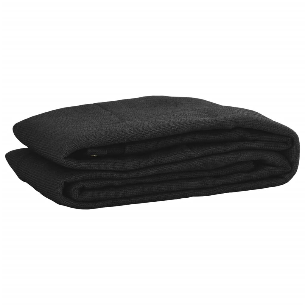 vidaxl vidaXL Aanhangwagennet 1 5x2 2 m HDPE zwart