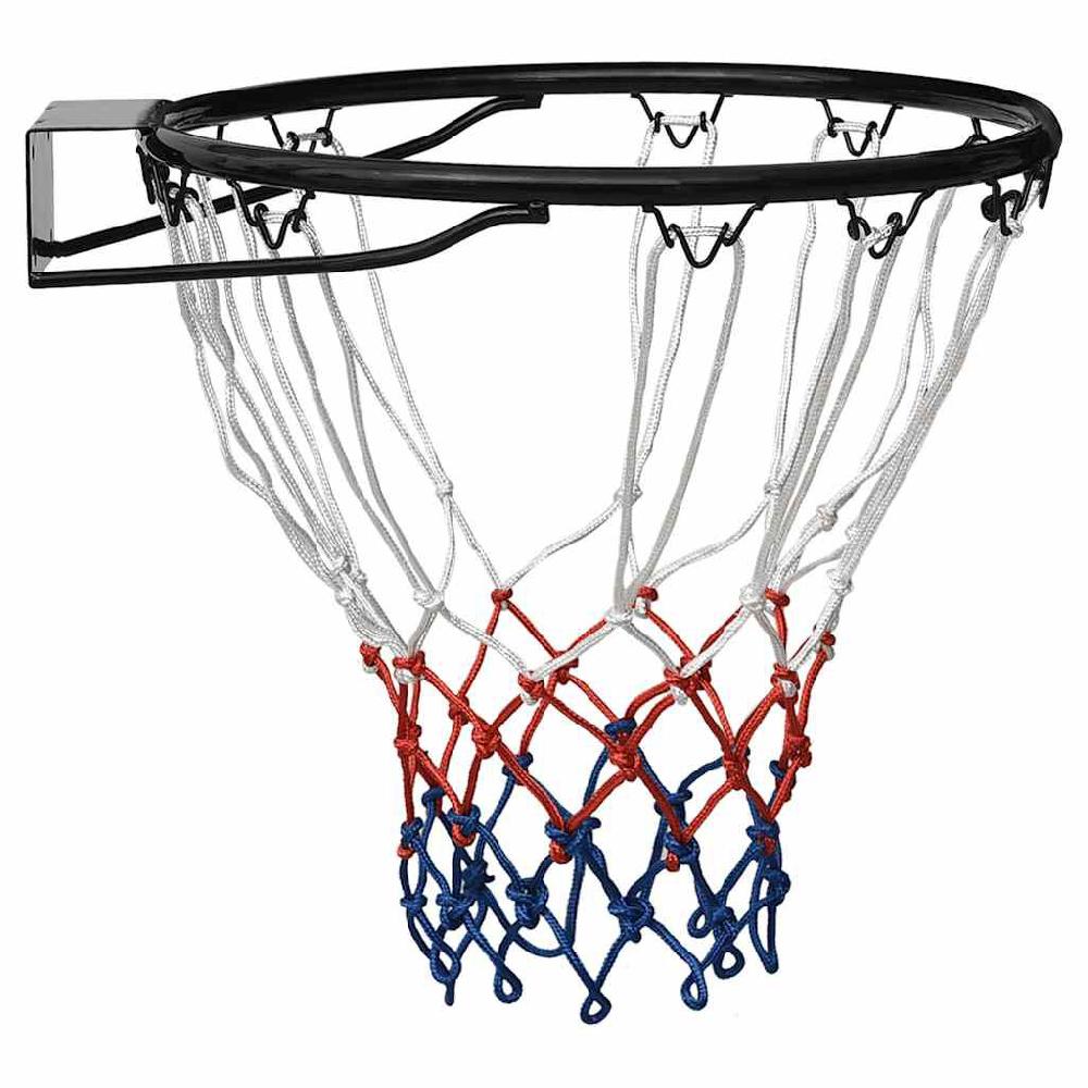 Vidaxl VidaXL Basketbalring 39 Cm Staal Zwart