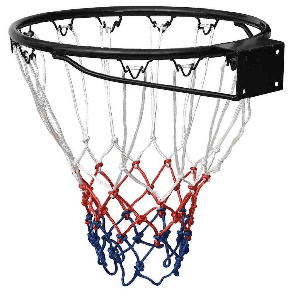 Vidaxl VidaXL Basketbalring 39 Cm Staal Zwart