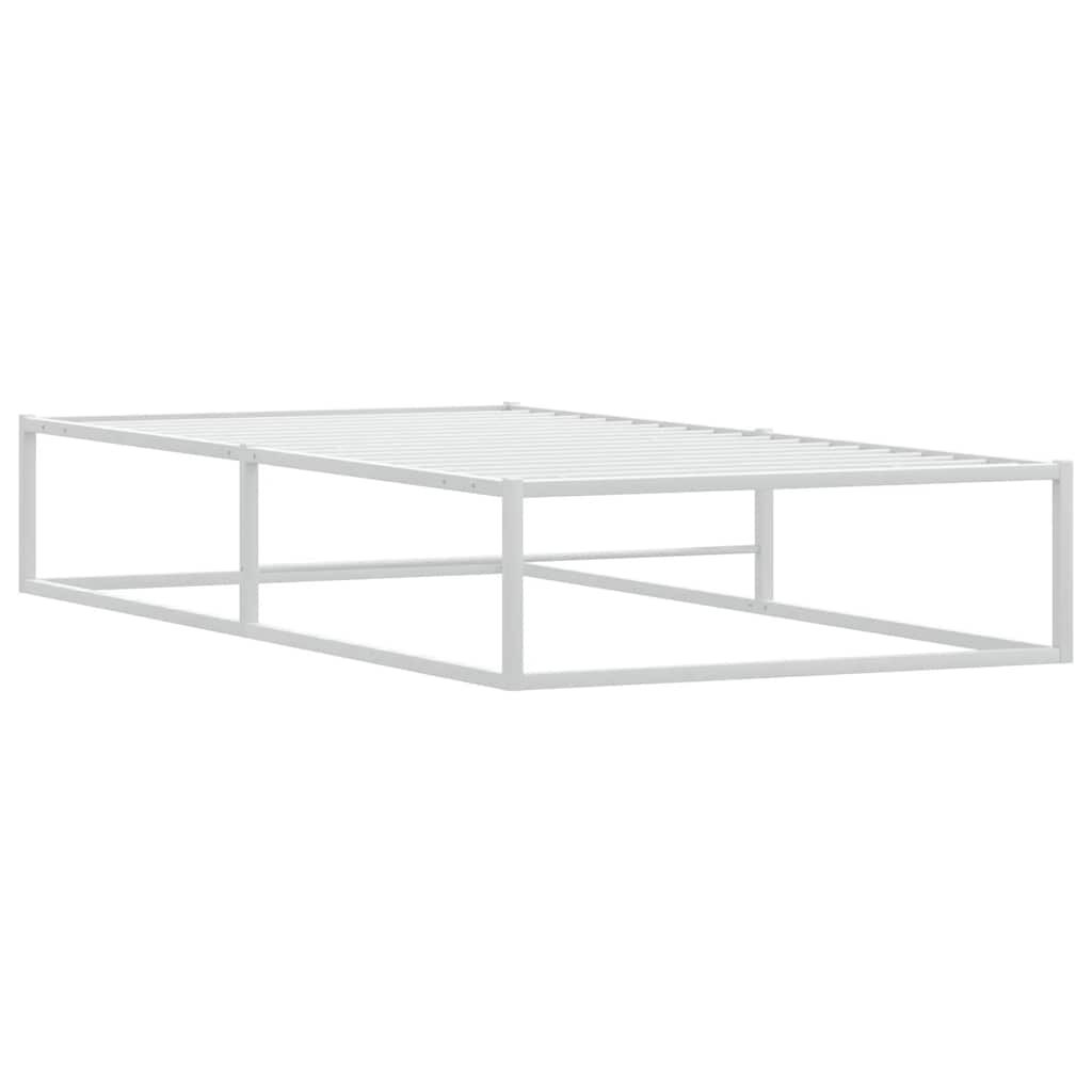 Vidaxl VidaXL Bedframe Zonder Matras 90x200 Cm Wit