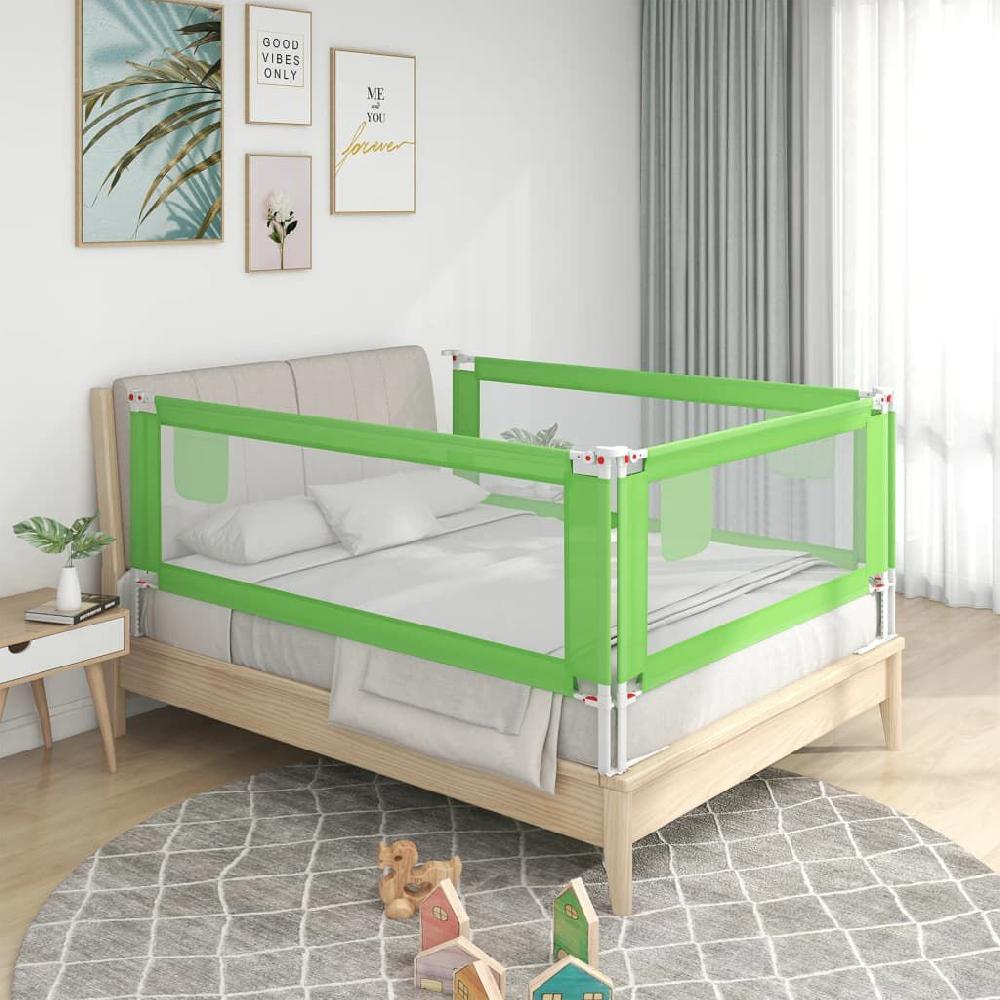 Vidaxl VidaXL Bedhekje Peuter 90x25 Cm Stof Groen