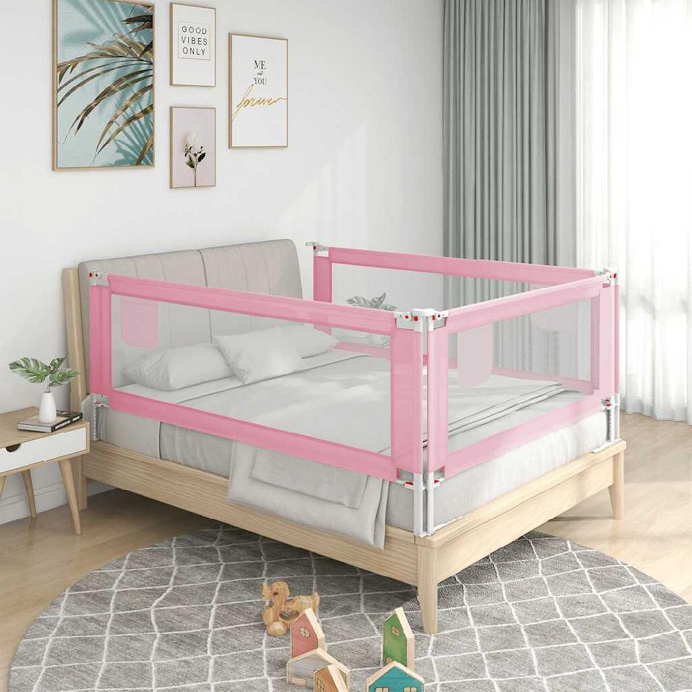 Vidaxl VidaXL Bedhekje Peuter 90x25 Cm Stof Roze