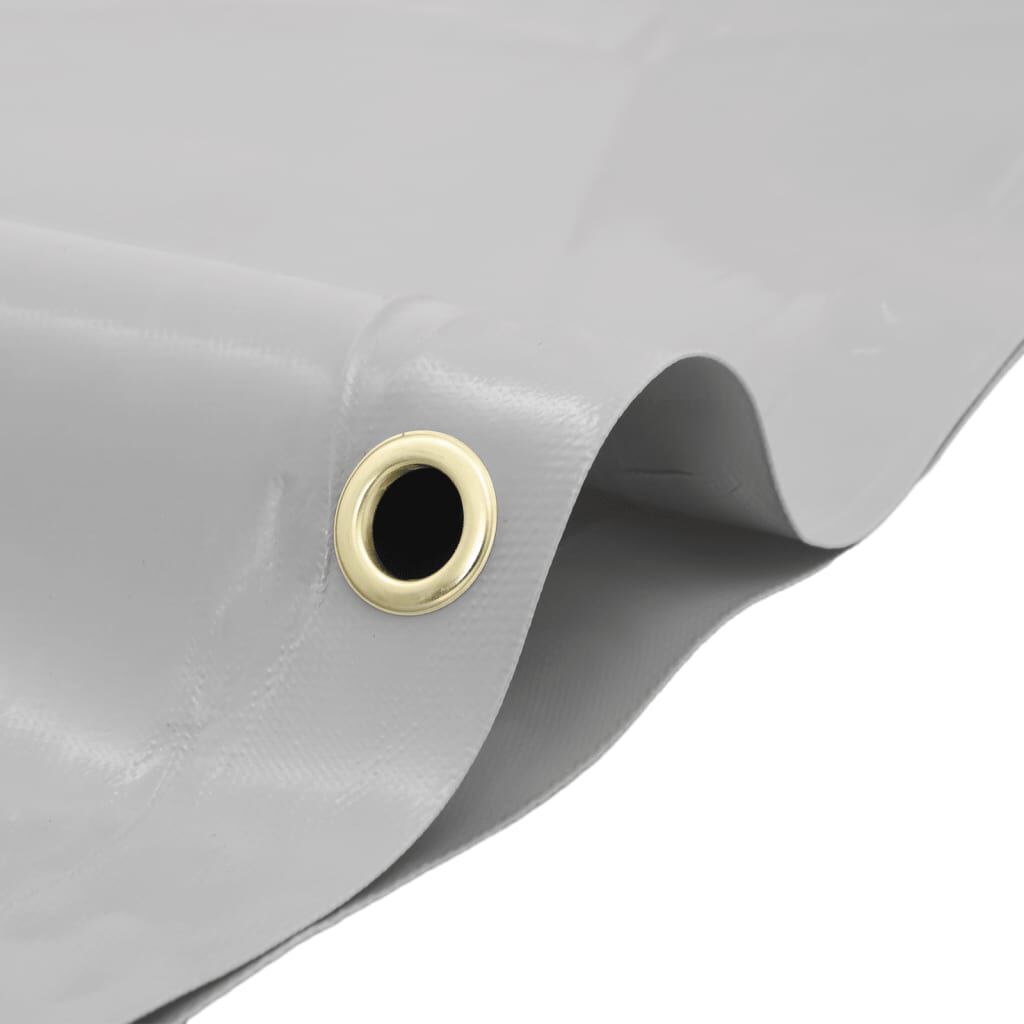 Vidaxl VidaXL Dekzeil 650 G/m² 1x2 5 M Grijs