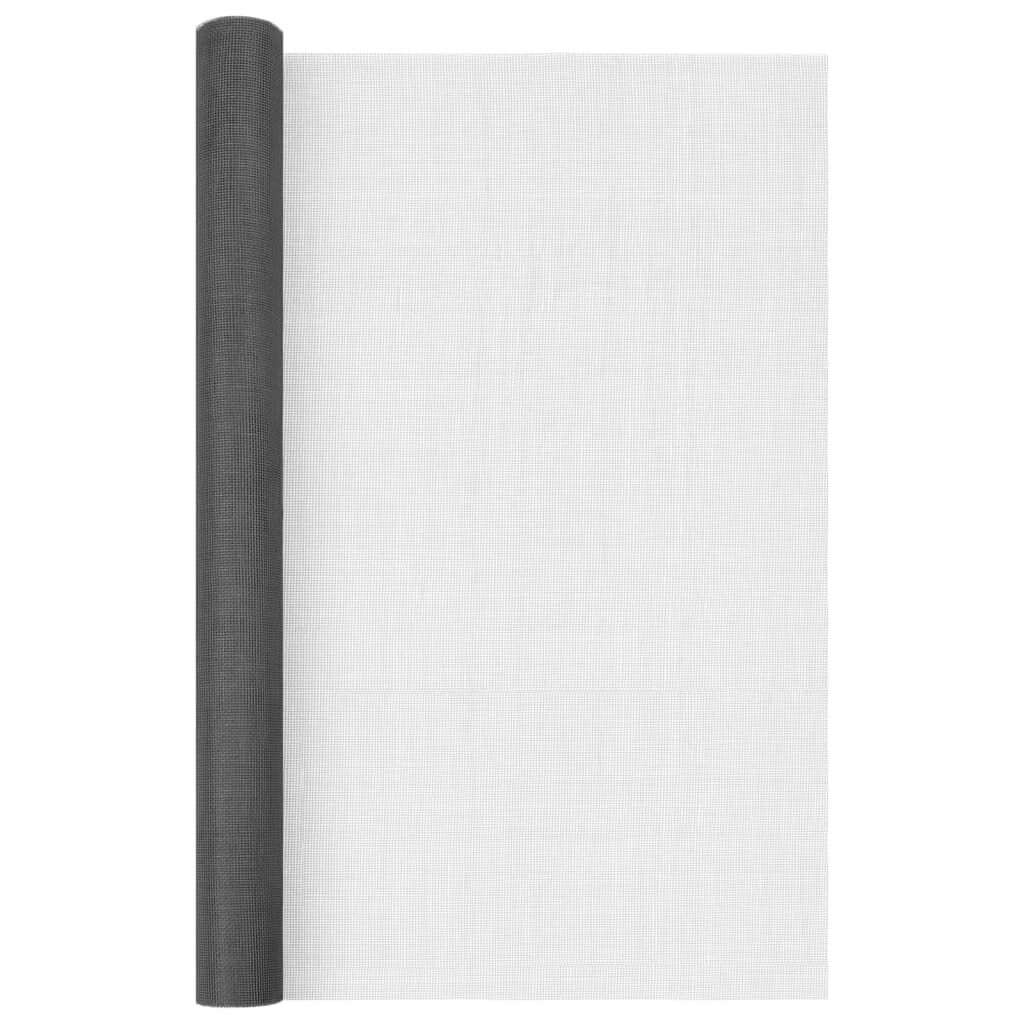 Vidaxl VidaXL Gaas 60x1000 Cm Glasvezel Zwart