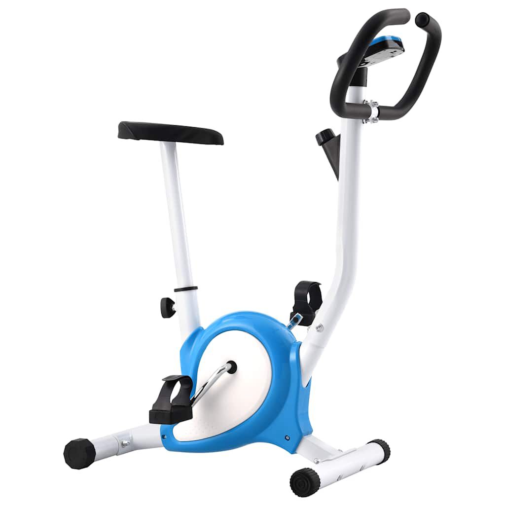 Vidaxl VidaXL Hometrainer Met Bandweerstand Blauw