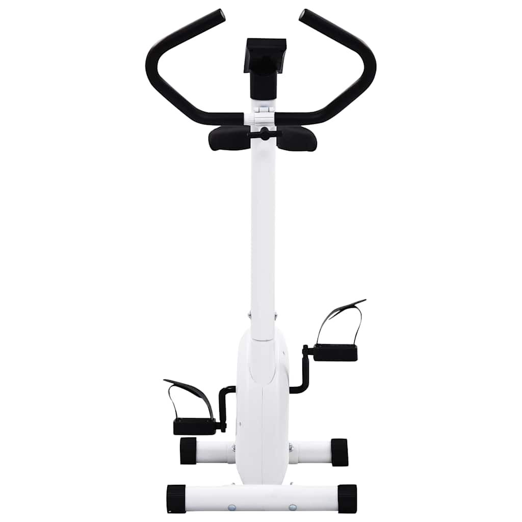 Vidaxl VidaXL Hometrainer Met Bandweerstand Wit