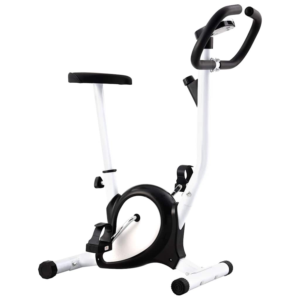 Vidaxl VidaXL Hometrainer Met Bandweerstand Zwart