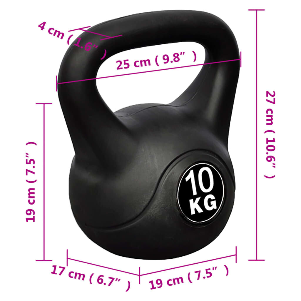 Vidaxl VidaXL Kettlebell 10 Kg