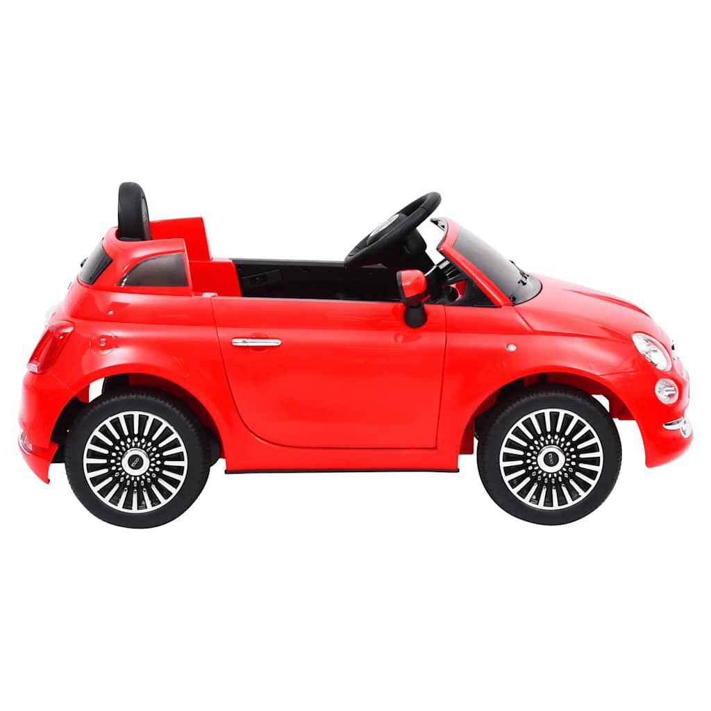 Vidaxl VidaXL Kinderauto Fiat 500 Elektrisch Rood