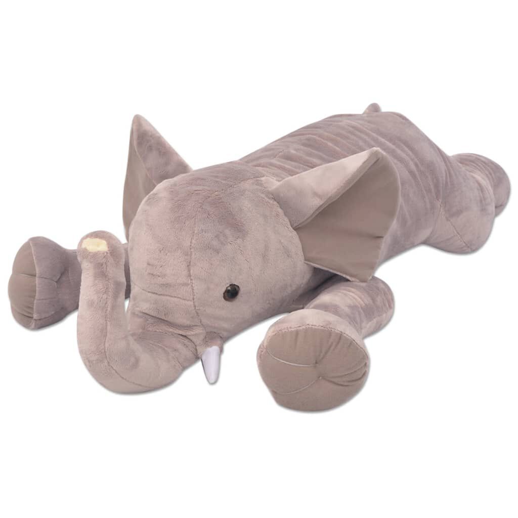 vidaxl vidaXL Knuffelbeest olifant XXL 95 cm