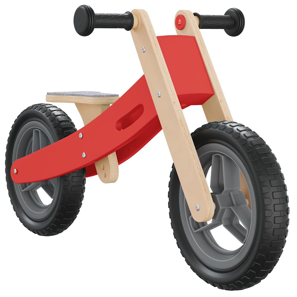 vidaxl vidaXL Loopfiets voor kinderen rood
