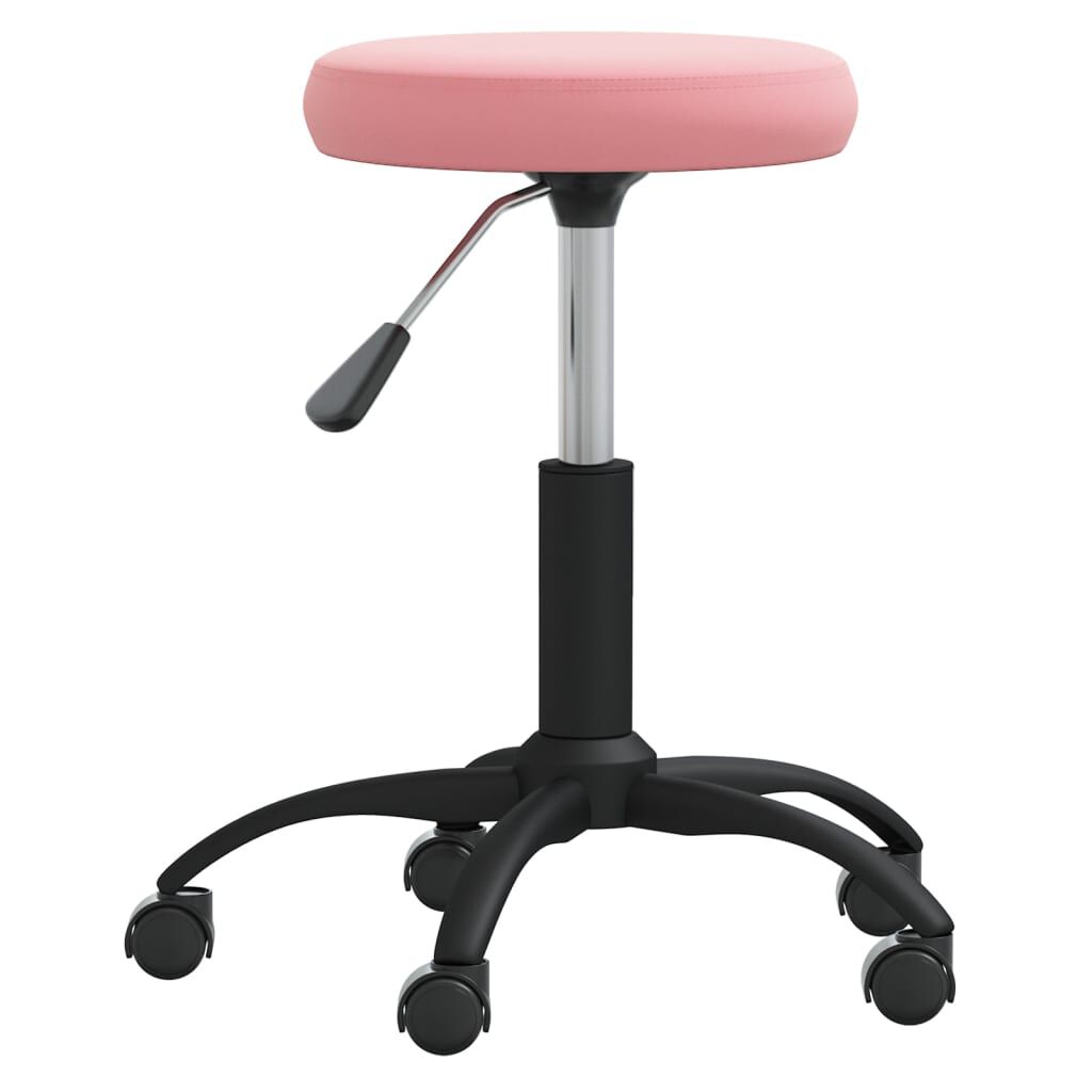 Vidaxl VidaXL Massagekruk Fluweel Roze