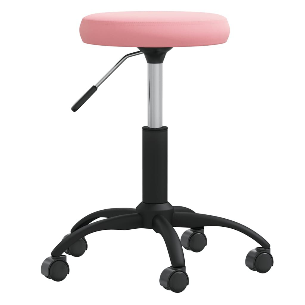 vidaxl vidaXL Massagekruk fluweel roze