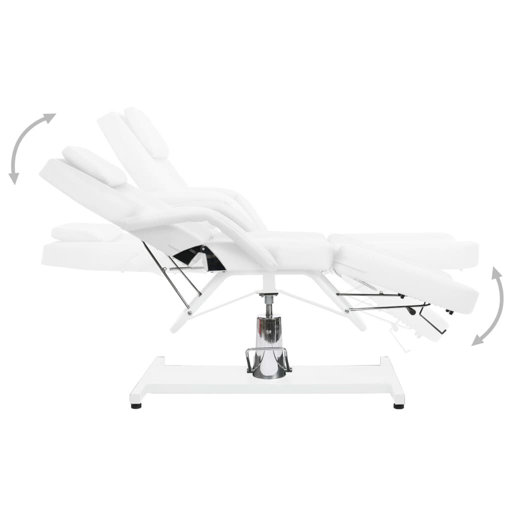 Vidaxl VidaXL Massagetafel 180x62x(87-112) Cm Wit