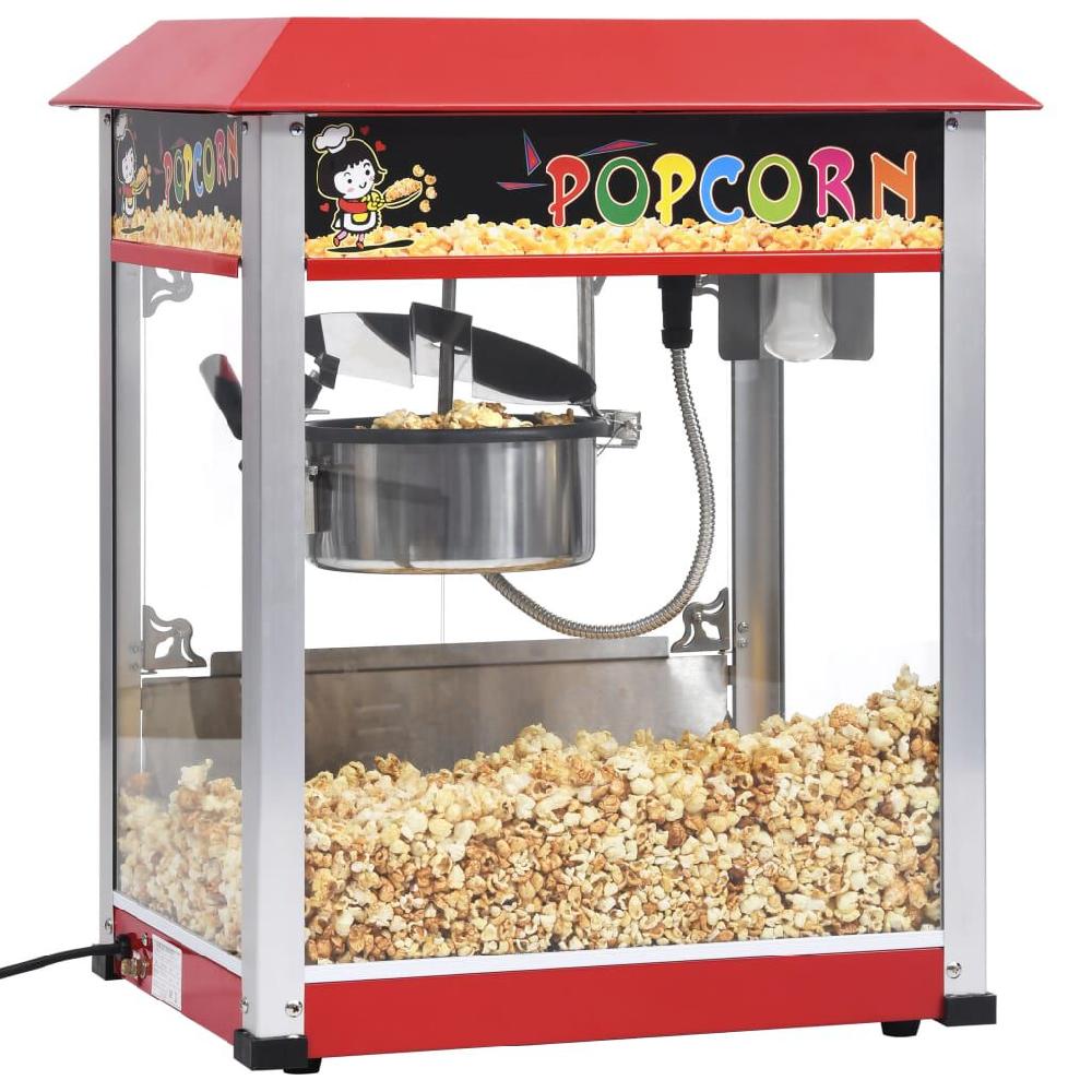 Vidaxl VidaXL Popcornmaker Met Teflonpan 1400 W