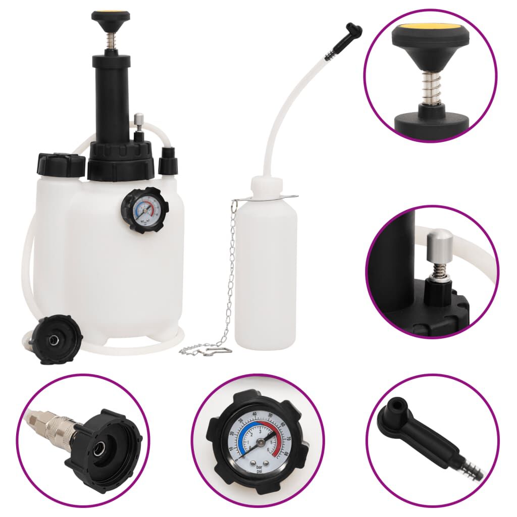 Vidaxl VidaXL Remontluchter 3 L Wit En Zwart