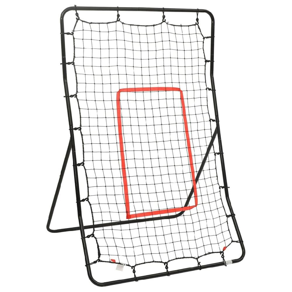 vidaxl vidaXL Softbal Rebounder 88x79x137 cm staal