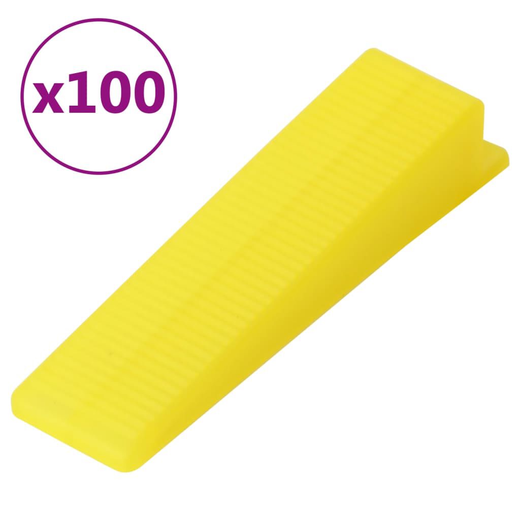 vidaxl vidaXL Tegelwiggen 100 st