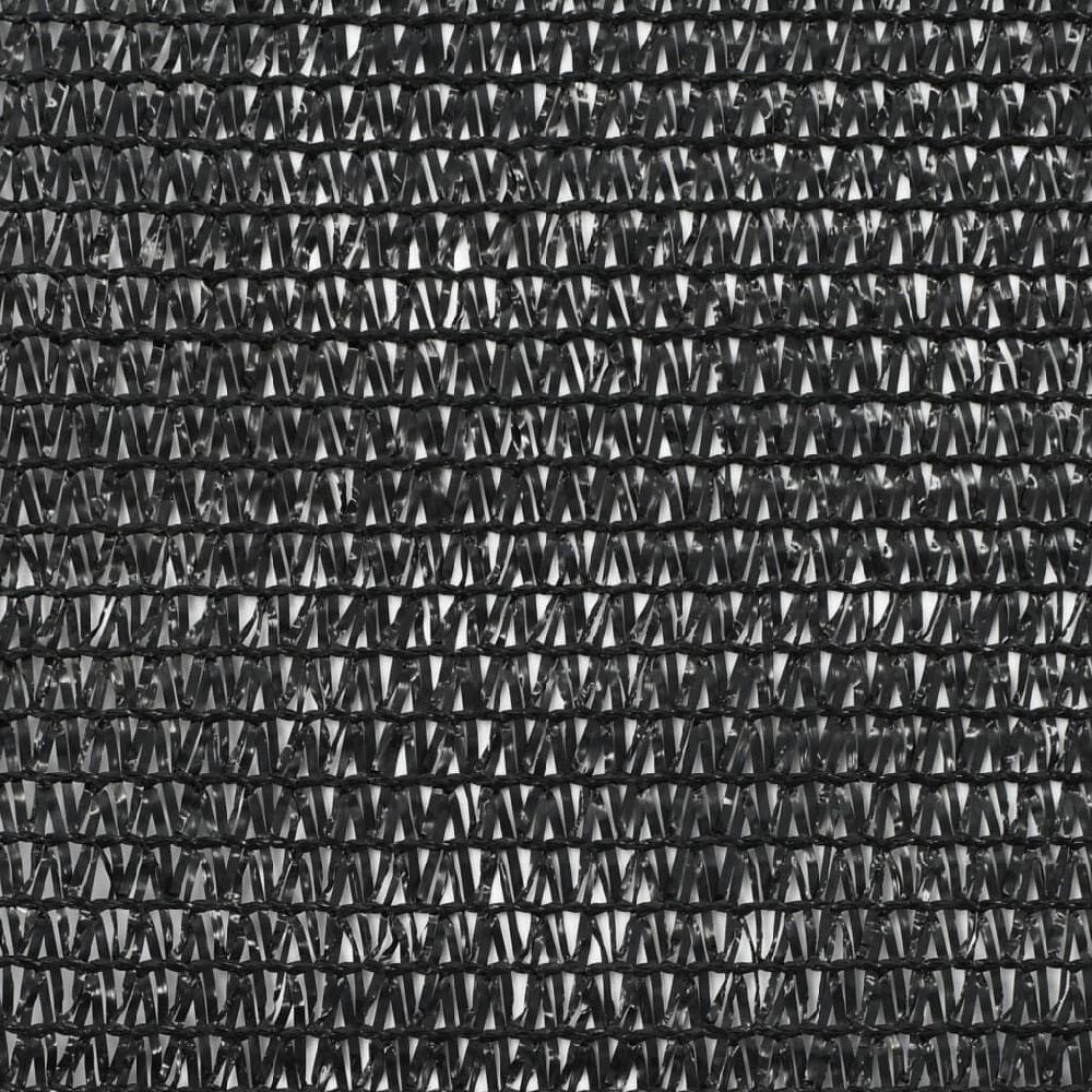 Vidaxl VidaXL Tennisscherm 1x100 M HDPE Zwart