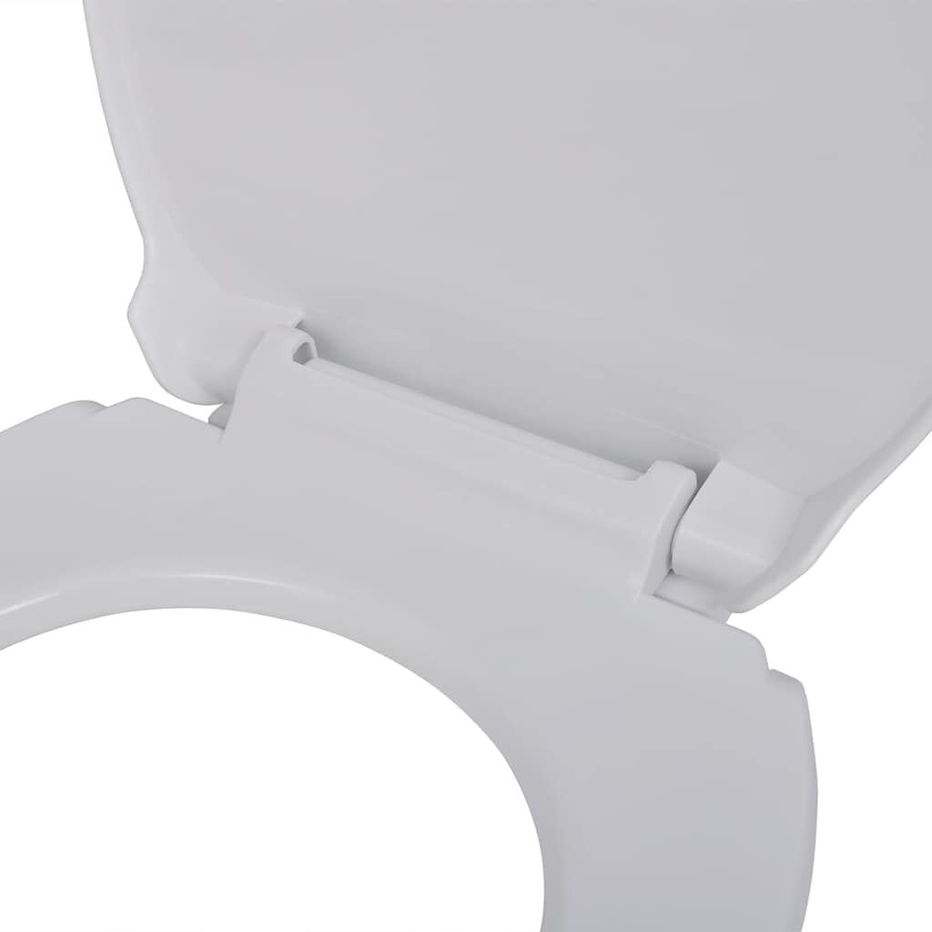 Vidaxl VidaXL Toiletbril Soft-close Ovaal Wit