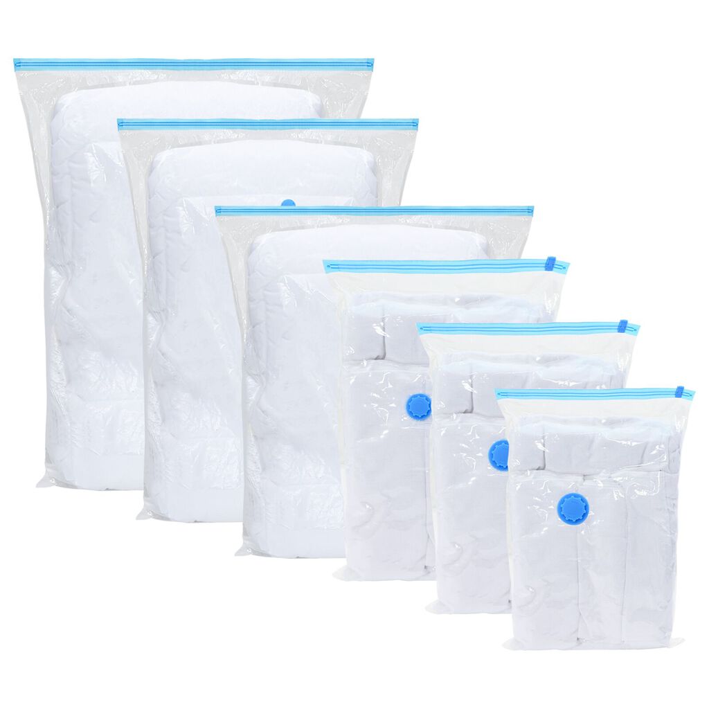 vidaxl vidaXL Vacuum Opslagzakken 5-pack 60x40 cm