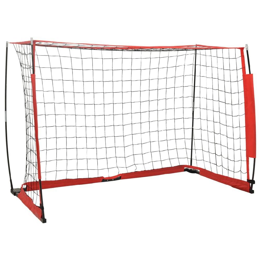 vidaxl vidaXL Voetbaldoel 184x91x124 5 cm staal