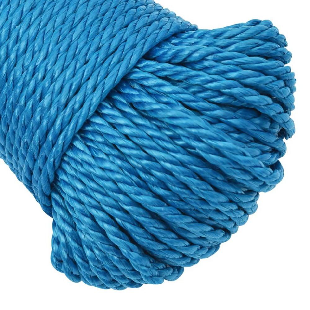 Vidaxl VidaXL Werktouw 3 Mm 25 M Polypropeen Blauw