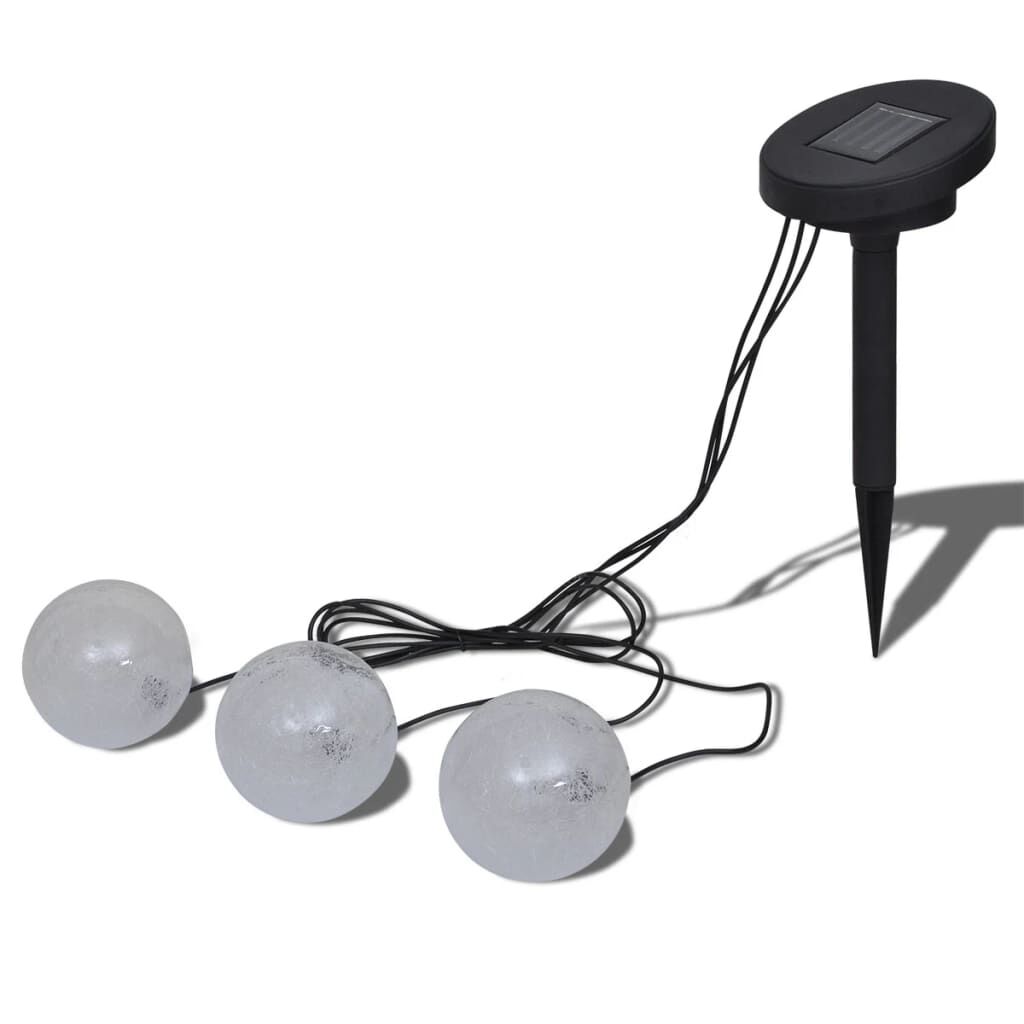 vidaxl vidaXL Vijververlichting drijvende bollen LED