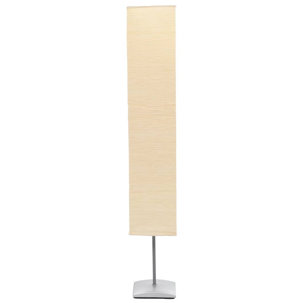 vidaxl Vloerlamp met papieren lampenkap 135 cm