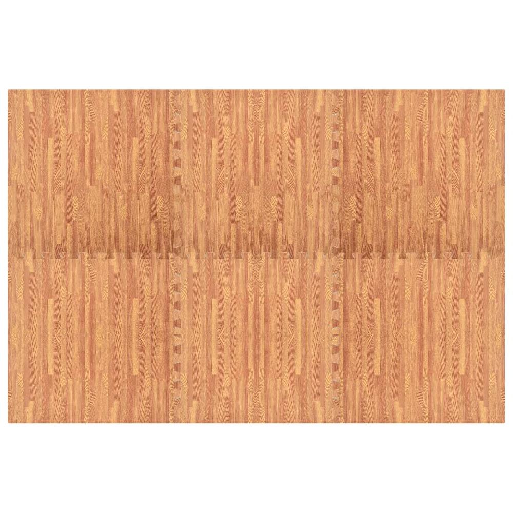 Vidaxl VidaXL Vloermatten 6 St 2 16 ㎡ EVA-schuim Houtnerfprint