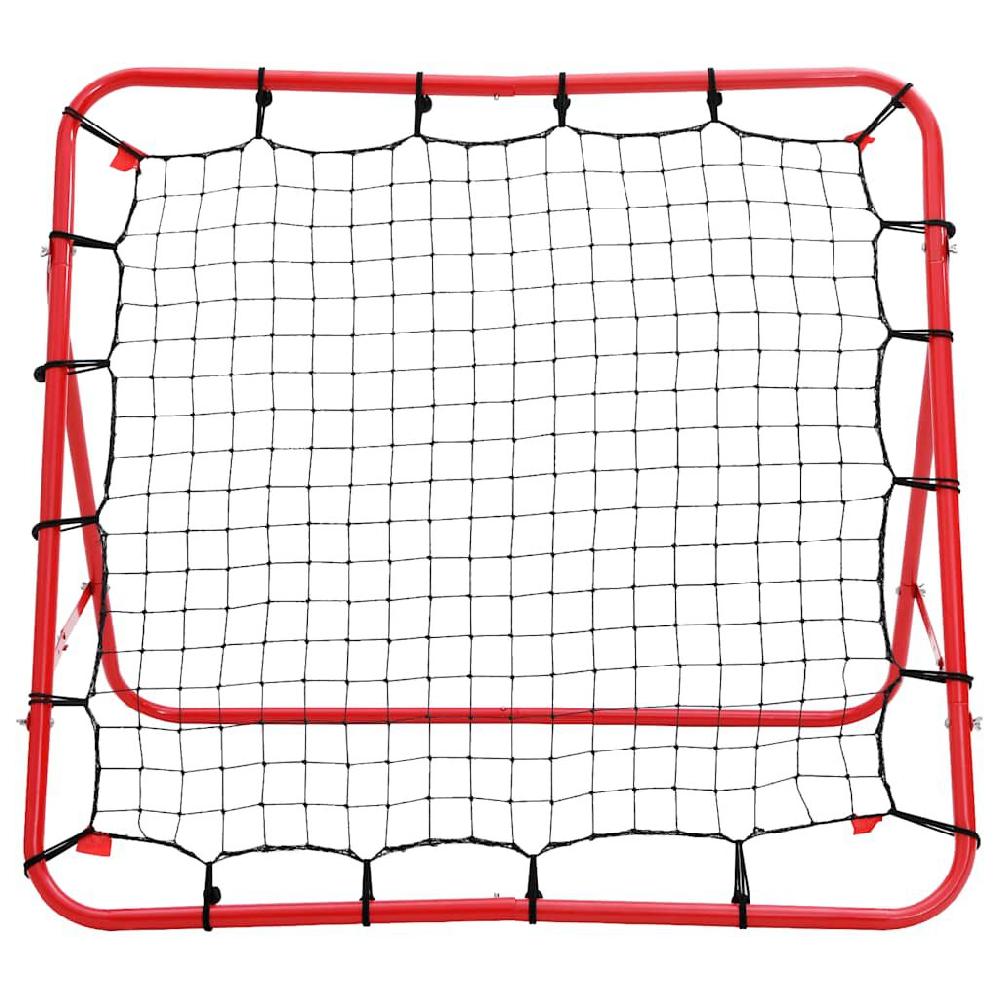 Vidaxl VidaXL Voetbal Kickback Rebounder Verstelbaar 100x100 Cm