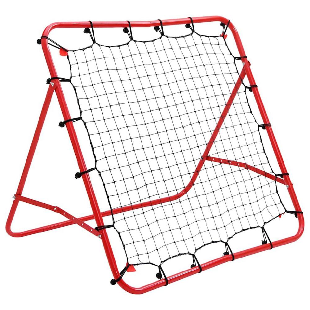 vidaxl vidaXL Voetbal kickback rebounder verstelbaar 100x100 cm