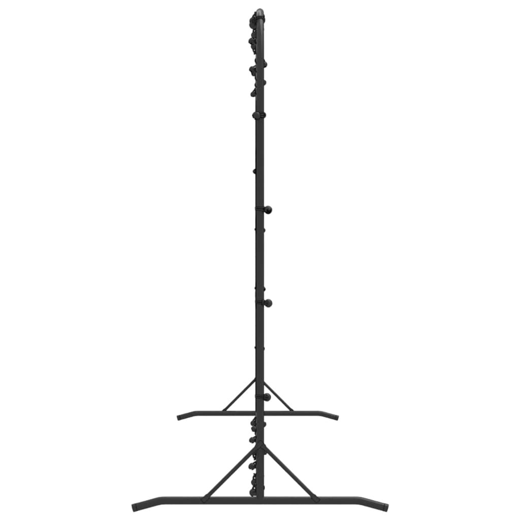 Vidaxl VidaXL Voetbal Rebounder 366x90x183 Cm HDPE Zwart