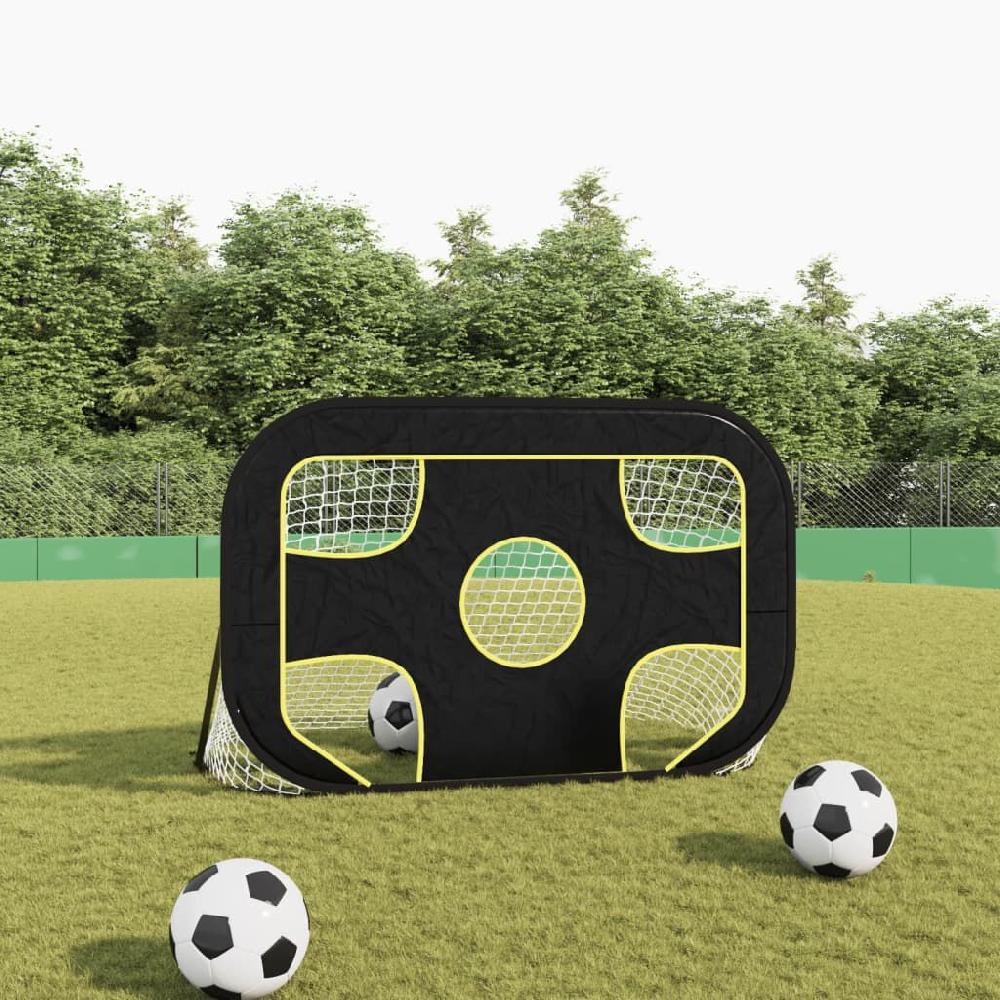 Vidaxl VidaXL Voetbaldoel Met Doelwit 120x80x80 Cm Polyester