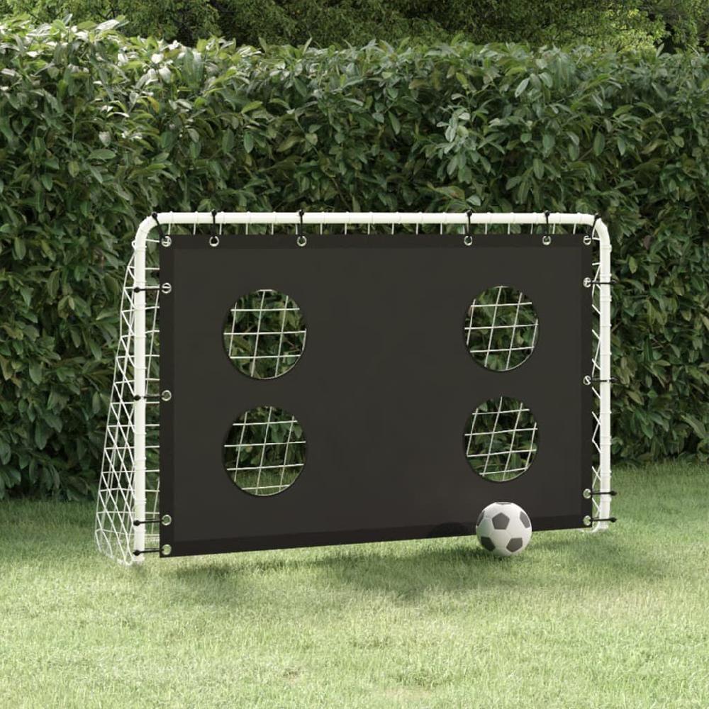 Vidaxl VidaXL Voetbaldoeltrainingsdoel 184x61x122 Cm Staal