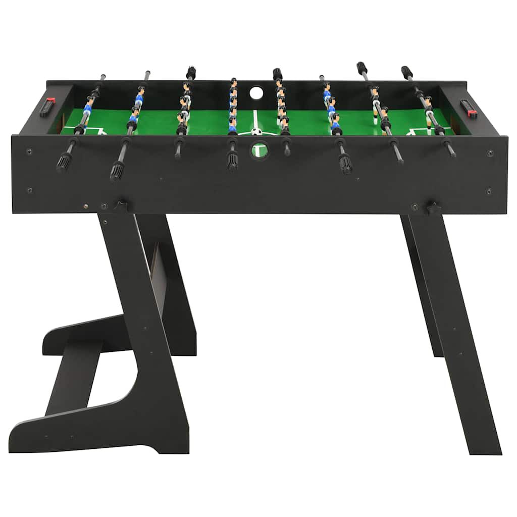 Vidaxl VidaXL Voetbaltafel Inklapbaar 121x61x80 Cm Zwart