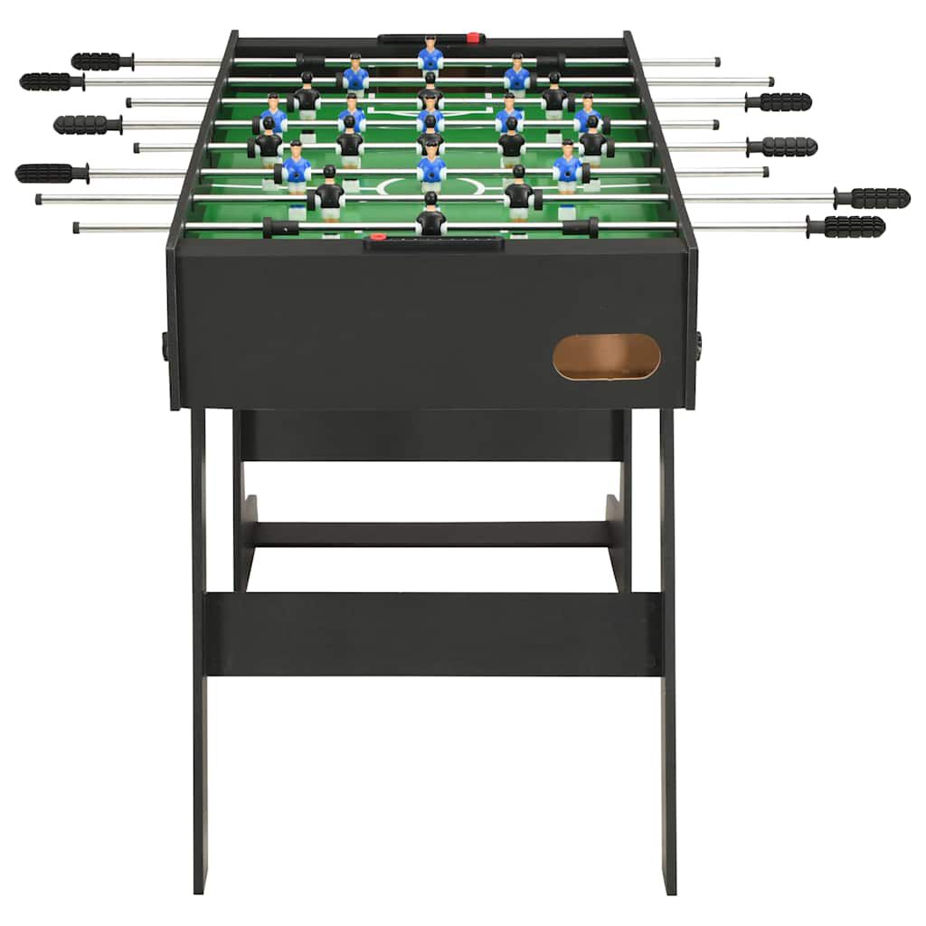 Vidaxl VidaXL Voetbaltafel Inklapbaar 121x61x80 Cm Zwart