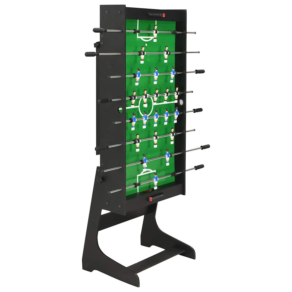 Vidaxl VidaXL Voetbaltafel Inklapbaar 121x61x80 Cm Zwart