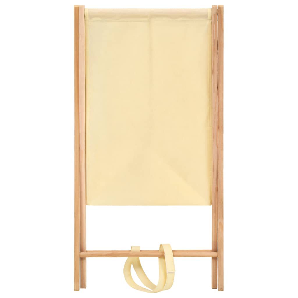 Vidaxl VidaXL Wasmand 42x41x64 Cm Cederhout En Stof Beige