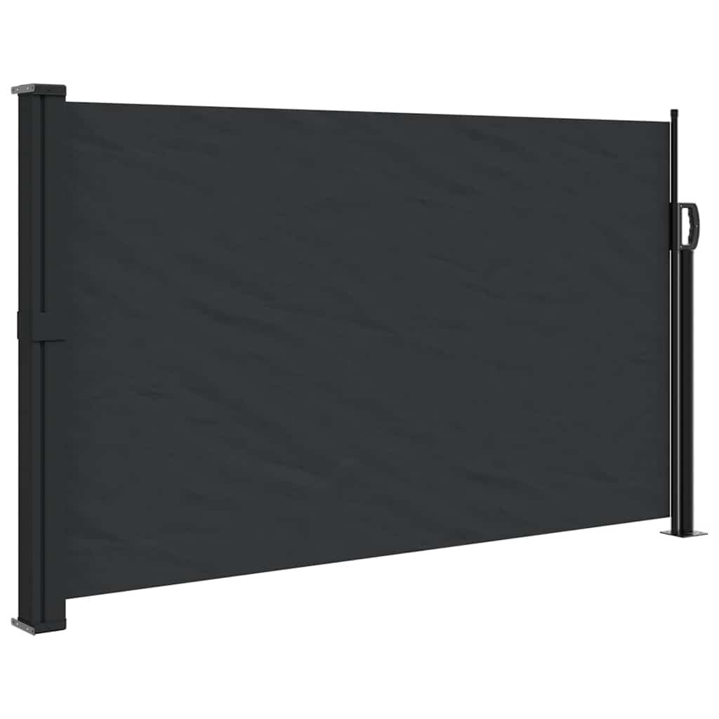 vidaxl vidaXL Windscherm uittrekbaar 117x300 cm zwart