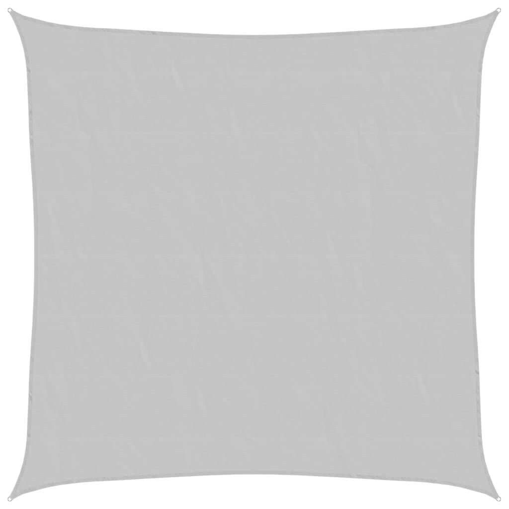 vidaxl vidaXL Zonnezeil 2x2 m 100% polyester oxford lichtgrijs