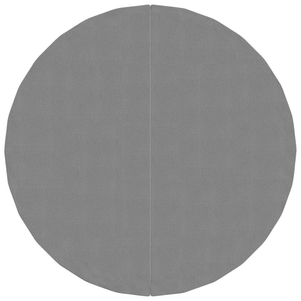 vidaxl vidaXL Zwembadgrondzeil Ø244 cm polyester geotextiel lichtgrijs