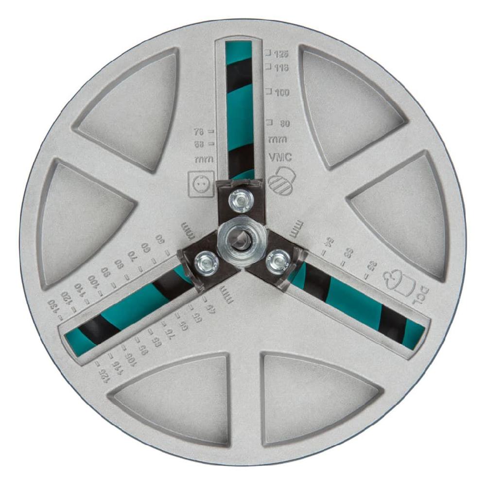 Vidaxl Wolfcraft Verstelbare Gatenzaag AH 45-130 30 Mm Metaal 5978000