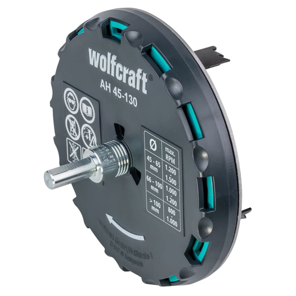 Vidaxl Wolfcraft Verstelbare Gatenzaag AH 45-130 30 Mm Metaal 5978000