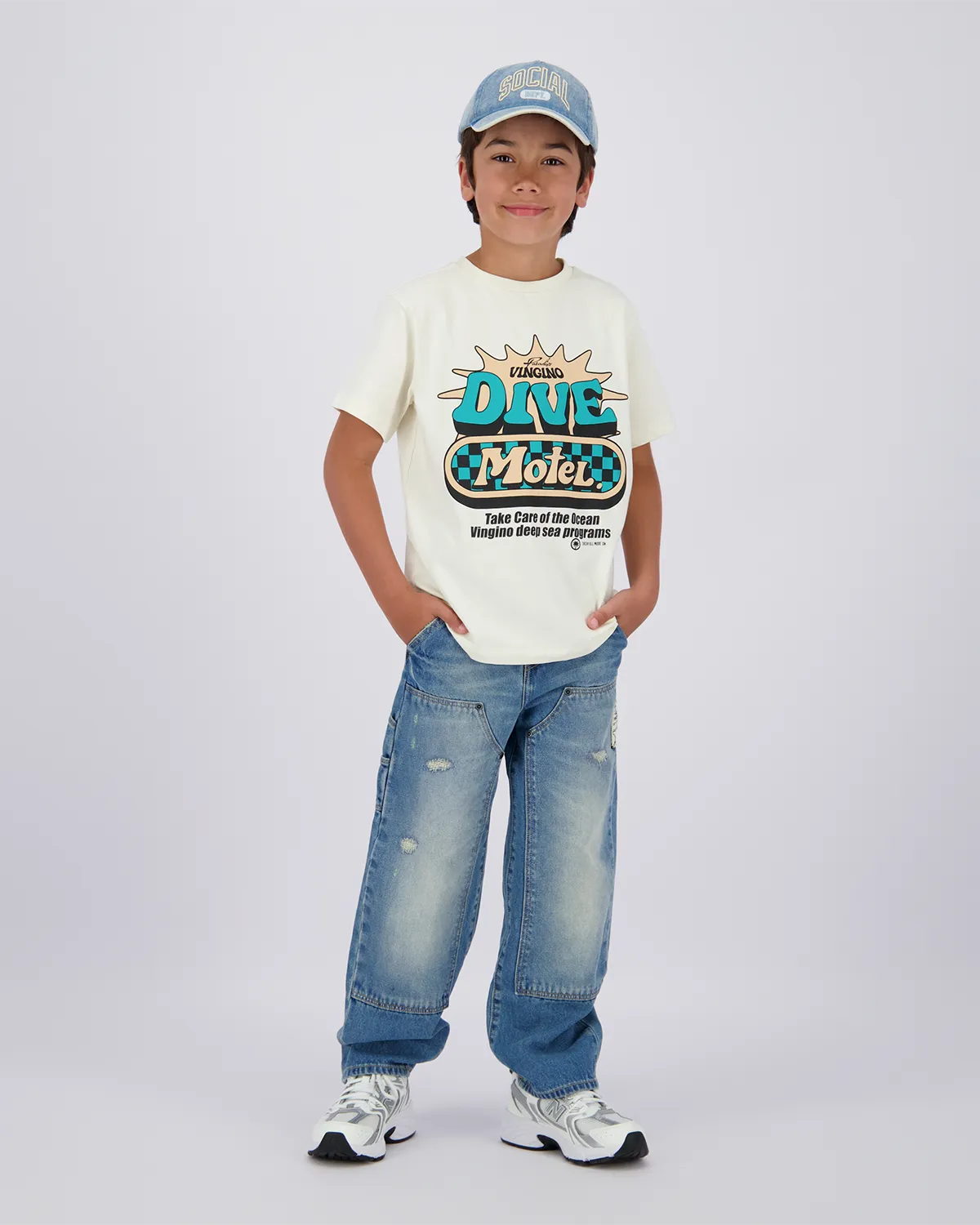 vingino Baggy Jeans Kit worker