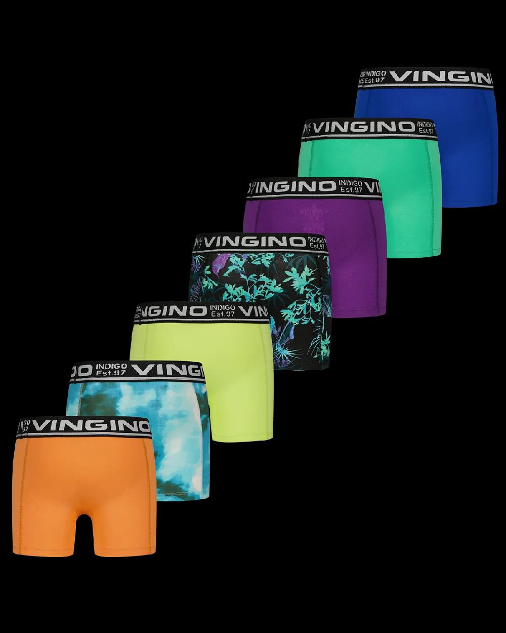 vingino Boxershorts B-SO25 Palm 7-pack