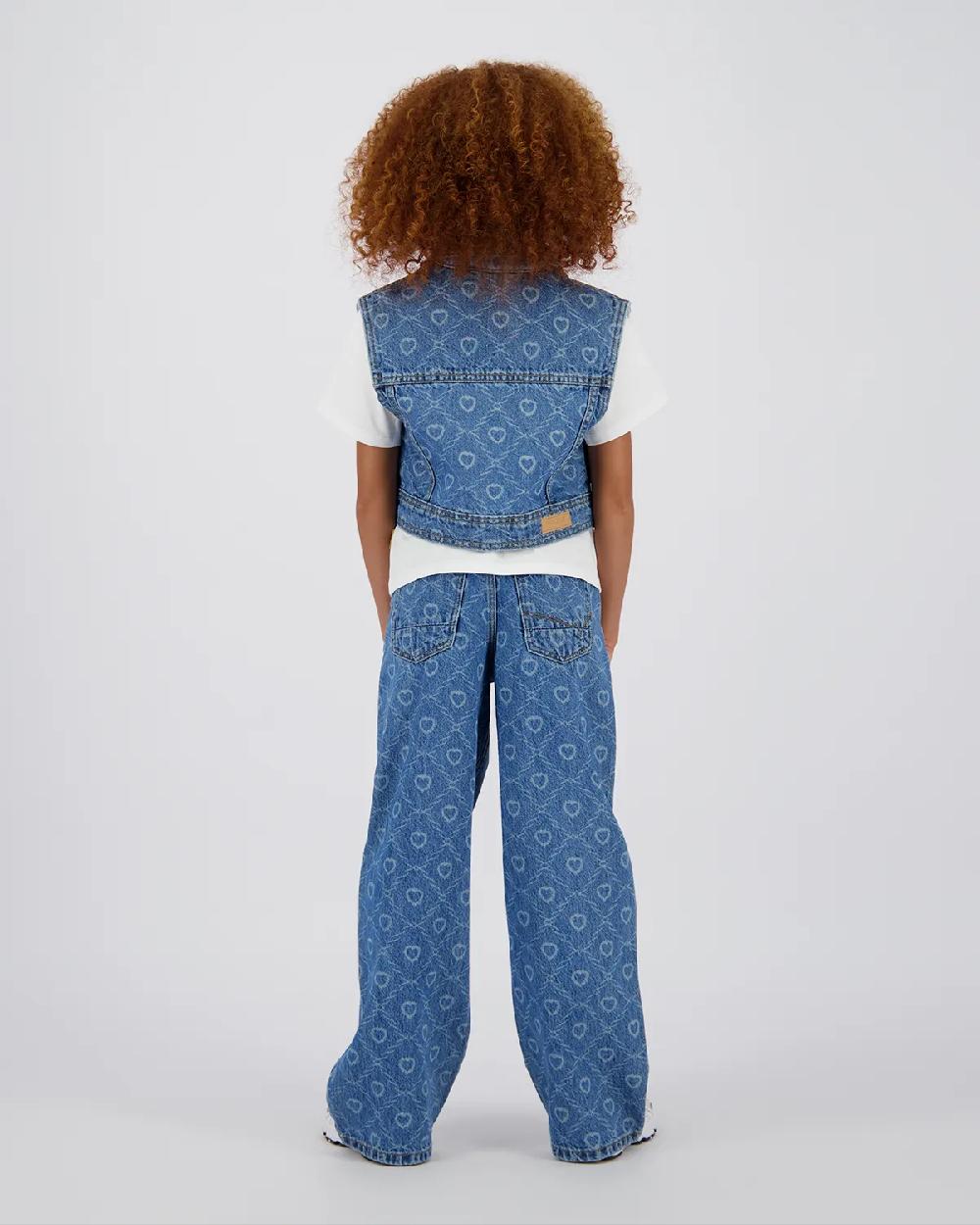 Vingino Extra Wide Leg Jeans Cassie Laser